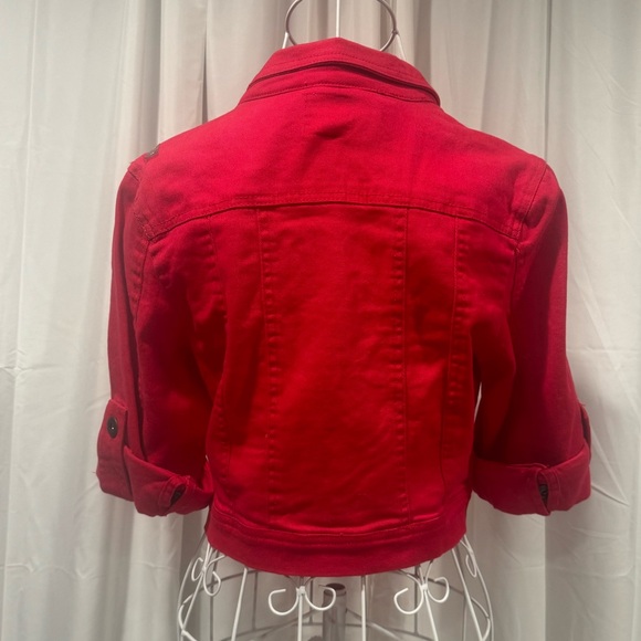 Highway Jeans Cropped Denim Jacket - Picture 2 of 2